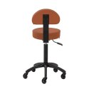 Gabbiano taboret fryzjerski D026 brązowy
