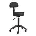 Gabbiano taboret fryzjerski D026 czarny