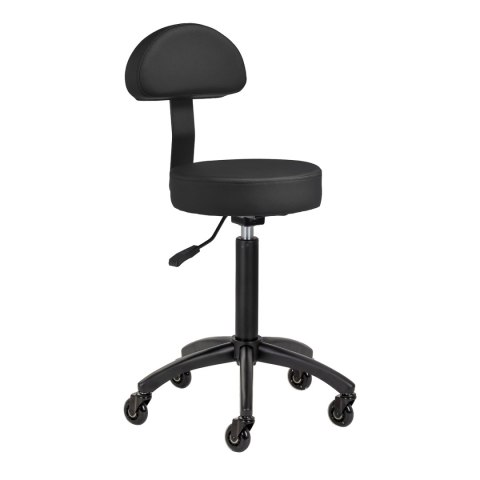 Gabbiano taboret fryzjerski D026 czarny Gabbiano taboret fryzjerski D026 czarny