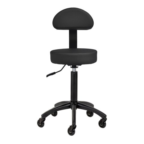 Gabbiano taboret fryzjerski D026 czarny Gabbiano taboret fryzjerski D026 czarny