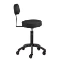Gabbiano taboret fryzjerski D026 czarny