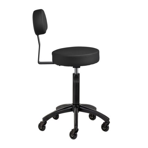 Gabbiano taboret fryzjerski D026 czarny Gabbiano taboret fryzjerski D026 czarny