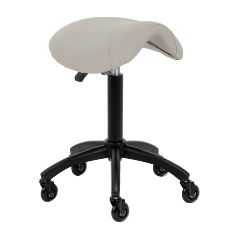 Gabbiano taboret fryzjerski D032 szarobeżowy Gabbiano taboret fryzjerski D032 szarobeżowy