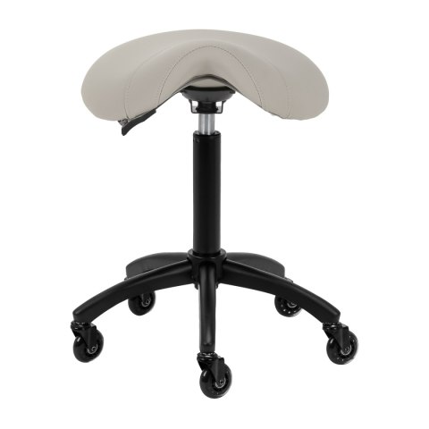 Gabbiano taboret fryzjerski D032 szarobeżowy Gabbiano taboret fryzjerski D032 szarobeżowy