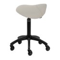 Gabbiano taboret fryzjerski D032 szarobeżowy