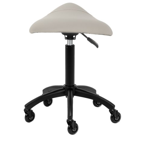 Gabbiano taboret fryzjerski D032 szarobeżowy Gabbiano taboret fryzjerski D032 szarobeżowy