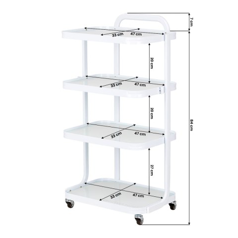 Stolik Giovanni H6702 Biały Stolik Giovanni H6702 Biały