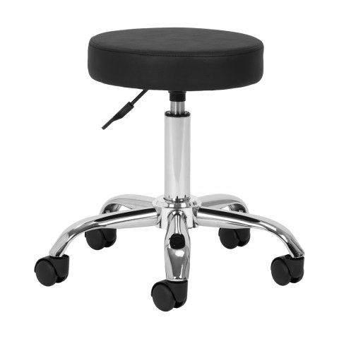Taboret kosmetyczny AM-310v czarny Taboret kosmetyczny AM-310v czarny