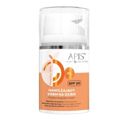 Apis PEACHY SKIN Nawilżający krem na dzień SPF 20 50 ml