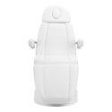 Fotel kosmetyczny elektr. Azzurro Lux 3m biały