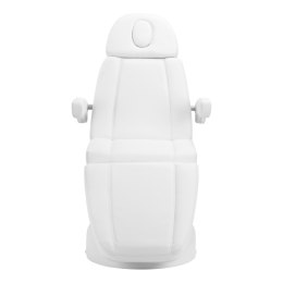 Fotel kosmetyczny elektr. Azzurro Lux 3m biały