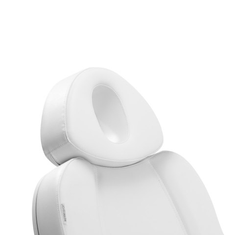 Fotel kosmetyczny elektryczny Azzurro 803D 3 silniki biały