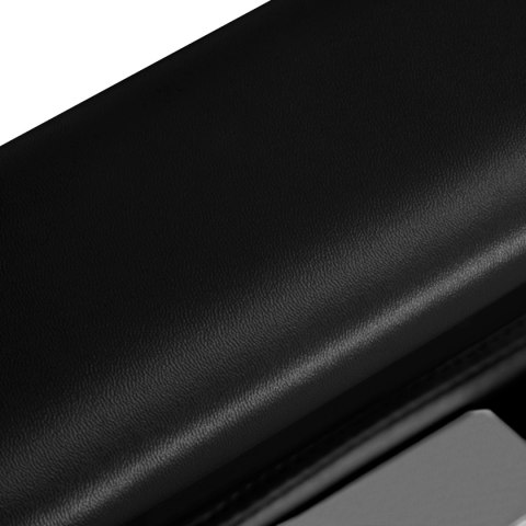 Gabbiano fotel barberski Francesco Chrom czarny