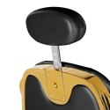Gabbiano fotel barberski Francesco Gold czarny
