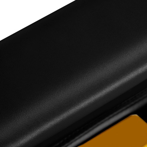 Gabbiano fotel barberski Francesco Gold czarny