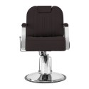 Gabbiano fotel barberski Rufo brązowy