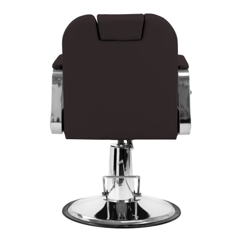 Gabbiano fotel barberski Rufo brązowy