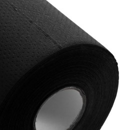 Jednorazowe prześcieradło papierowe podfoliowane 50 x 40 m, czarne